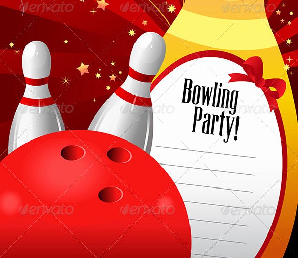 Bowling Invitations Free Template Inspirational 24 Outstanding Bowling Invitation Templates &amp; Designs