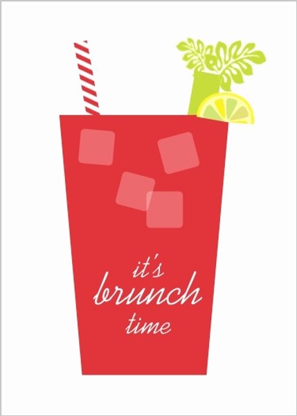 Brunch Invitation Template Free Lovely Bloody Mary Brunch Invitation