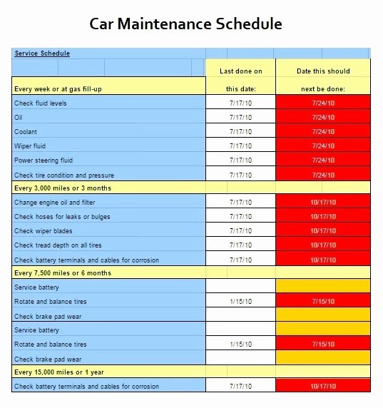 Building Maintenance Schedule Template Luxury Building Maintenance Schedule Template