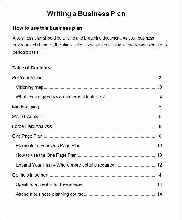 Business Analysis Plan Template Awesome Bussines Plan Template 17 Download Free Documents In