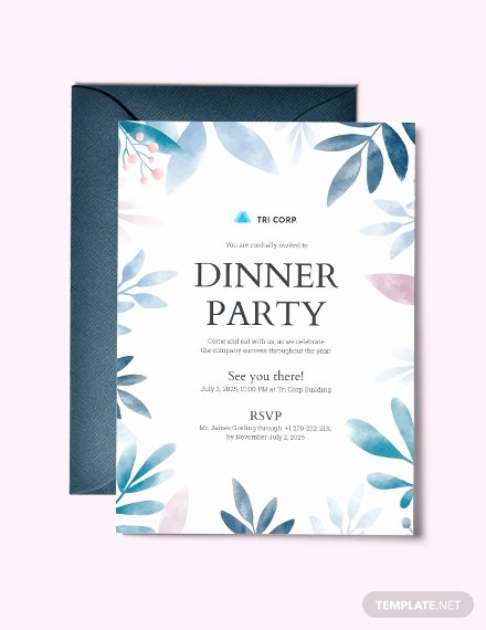 Business Dinner Invitation Template Fresh 28 formal Dinner Invitations Psd Word Ai Publisher