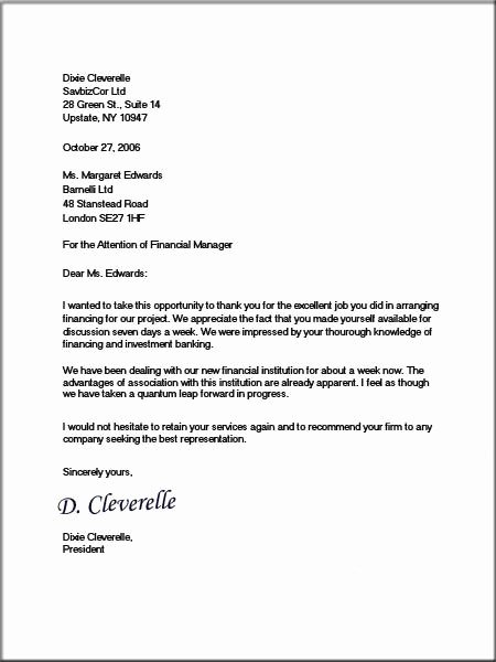 Business Letter format Template Awesome Ficial Letter format