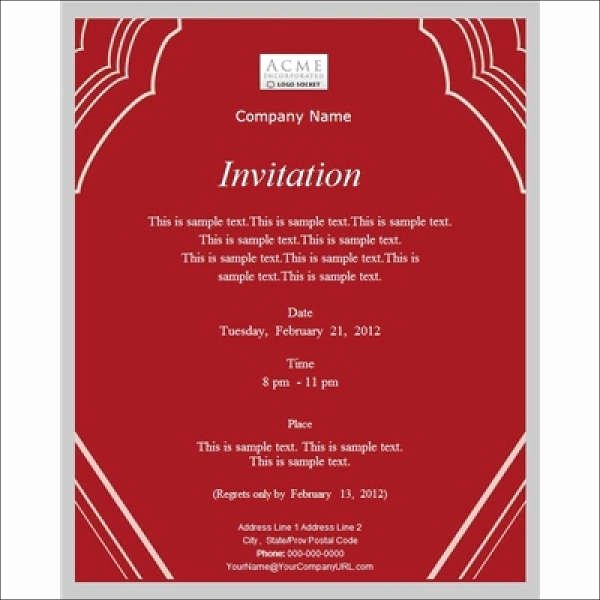 Business Meeting Invitation Template Beautiful 52 Meeting Invitation Designs