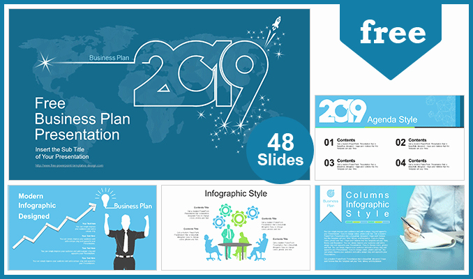 Business Plan Powerpoint Template Lovely 2019 Business Plan Powerpoint Templates for Free