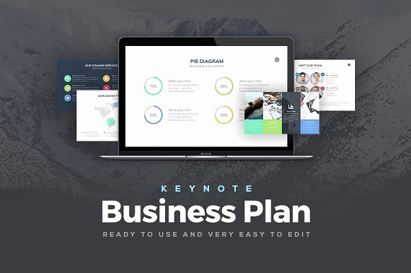 Business Plan Powerpoint Template New Business Plan Keynote Template Presentation Templates On