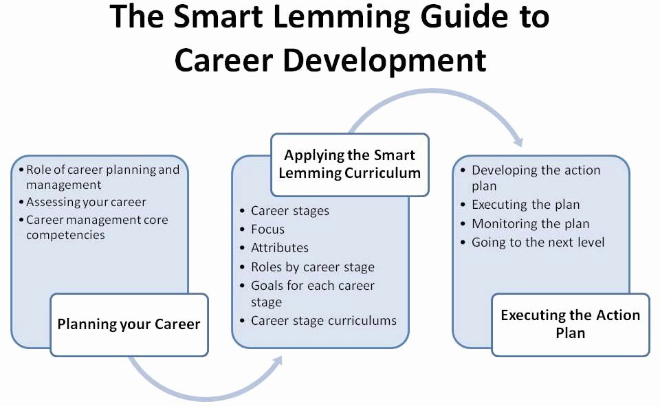 Career Action Plan Template Unique Smart Lemming Guide to Career Development