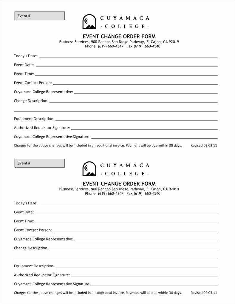 Catering event order form Template New 10 event order form Templates Google Docs Google