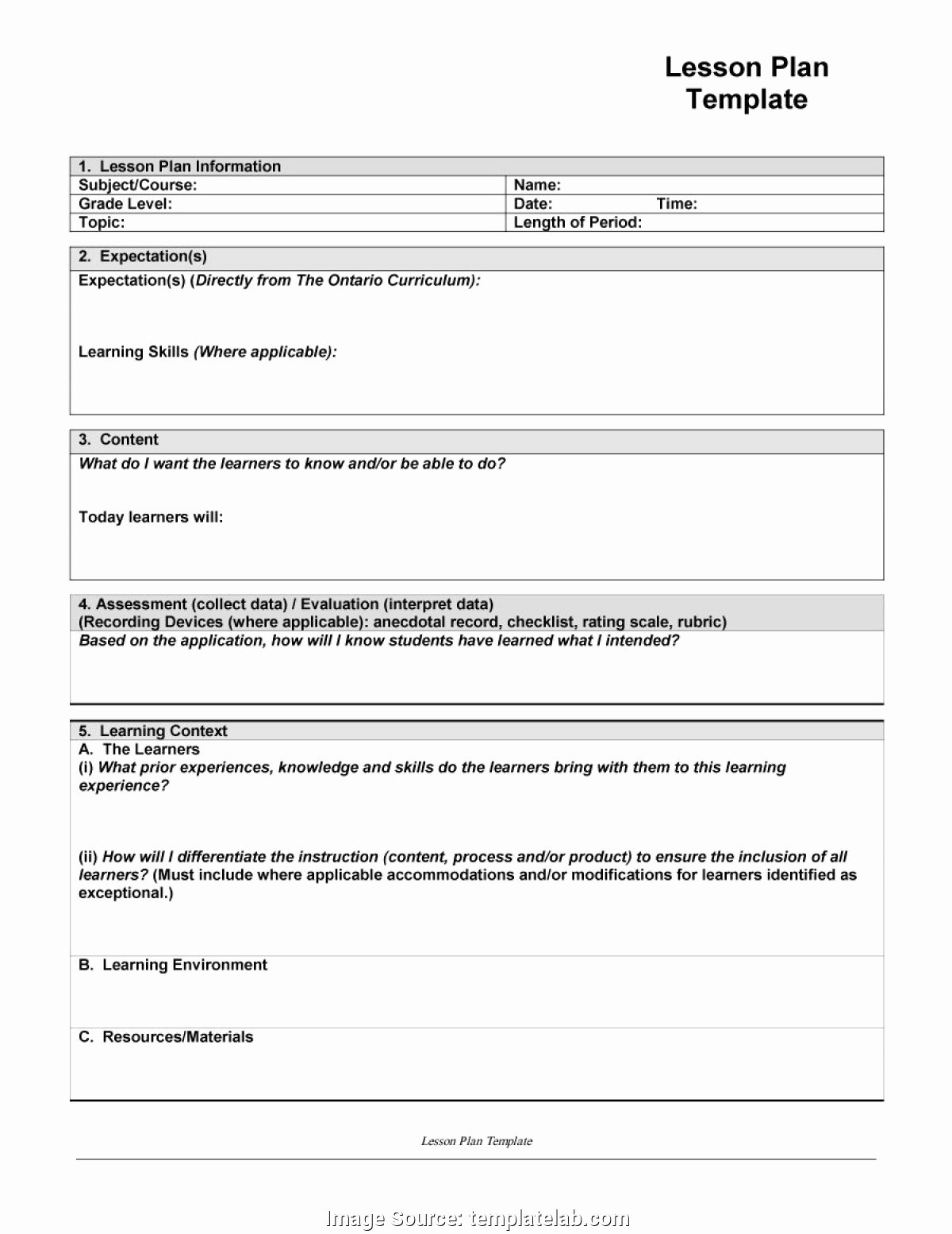 Ccss Lesson Plan Template New Interesting Lesson Plan Template Tario 44 Free Lesson
