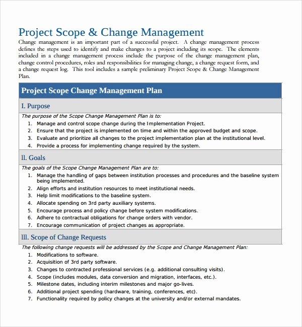 Change Management Plan Template Excel Awesome 10 Change Management Plan Templates