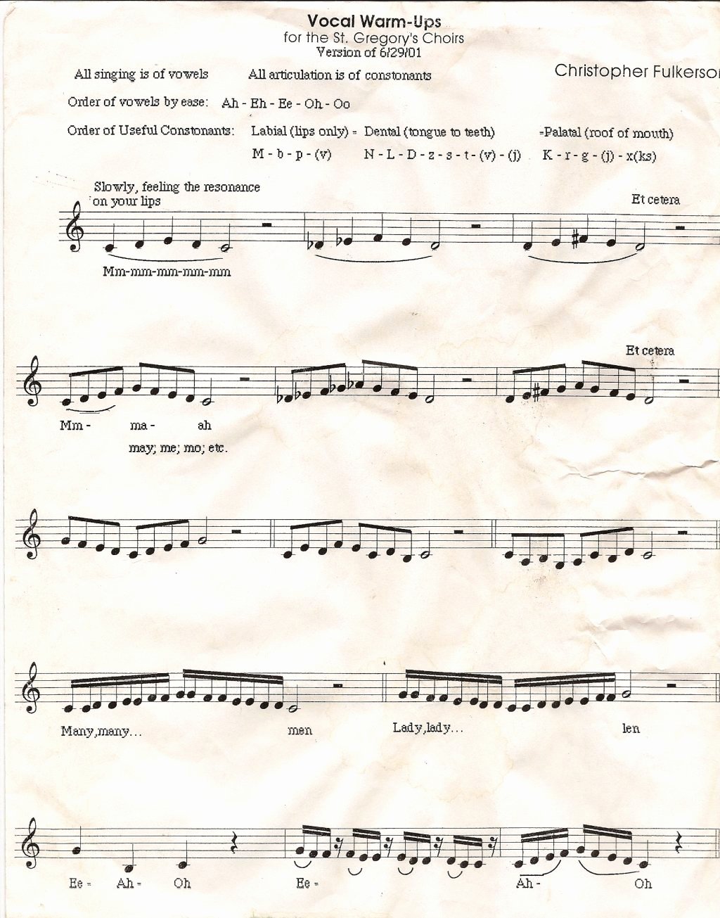 Choir Lesson Plan Template Elegant Vocal Lesson Plans