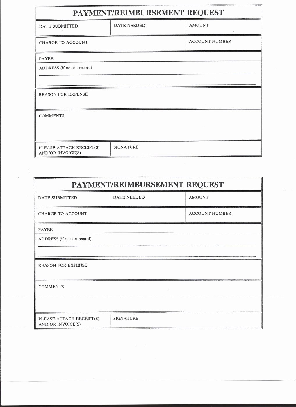 Church Communication Plan Template Fresh Payment Reimbursement Request 001 – St John S Lutheran Church