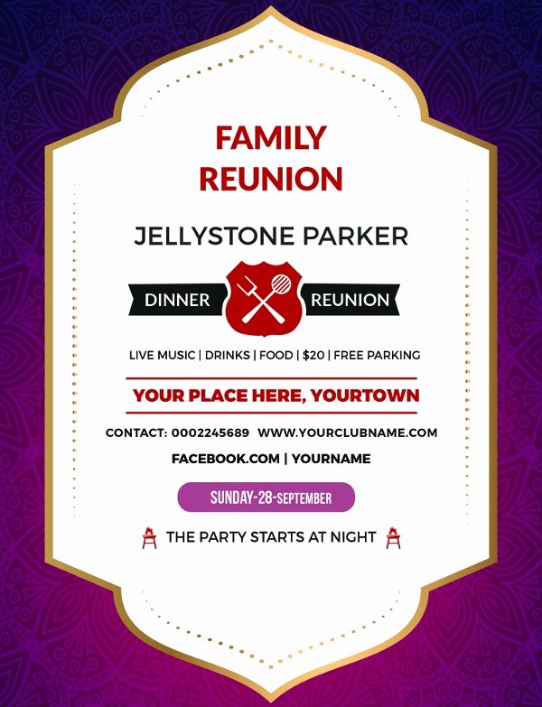 Class Reunion Invitation Template Awesome 15 Reunion Invitation Templates Psd Ai