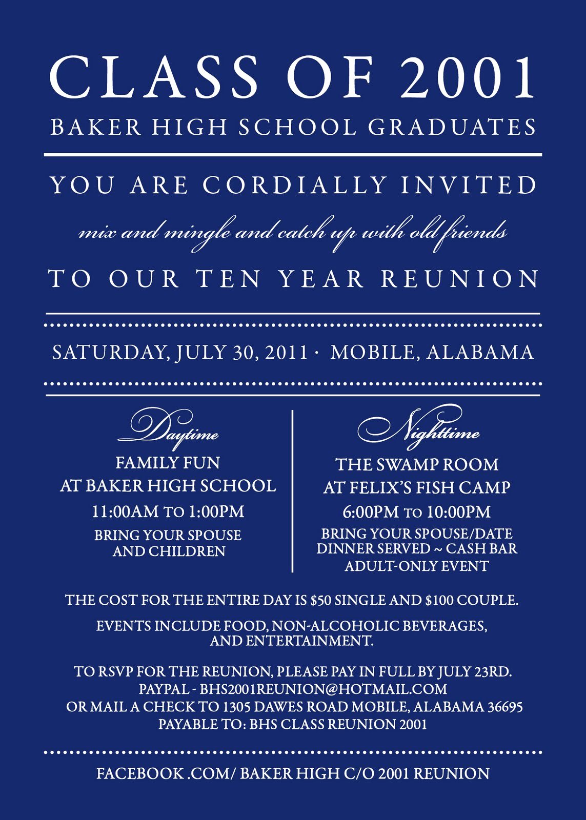 Class Reunion Invitation Template Lovely Reunion Invitation Templates Free