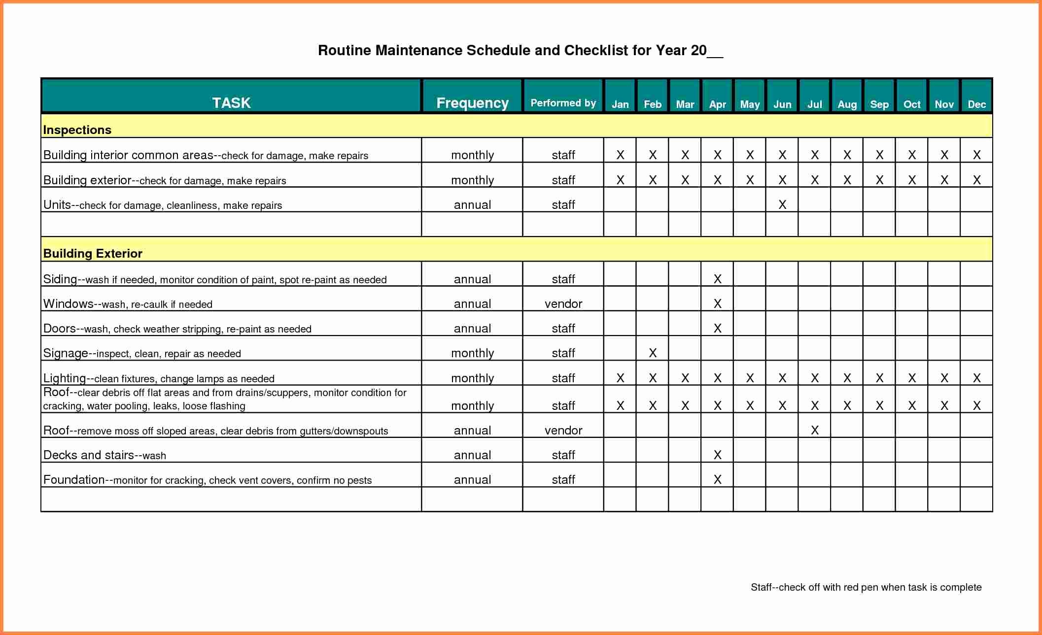 Cleaning Schedule Template Excel Lovely Build Worksheet In Excel