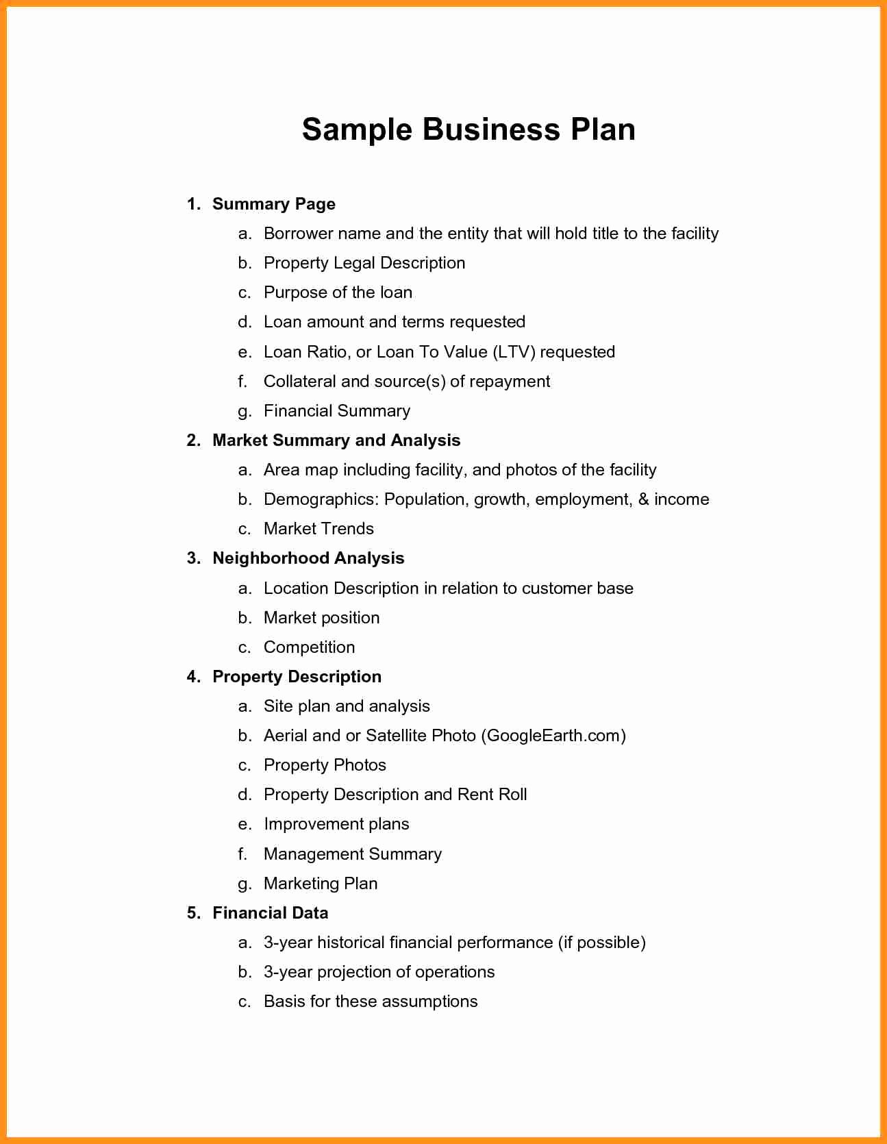 Clothing Line Business Plan Template Elegant Business Plan Sample Pdf