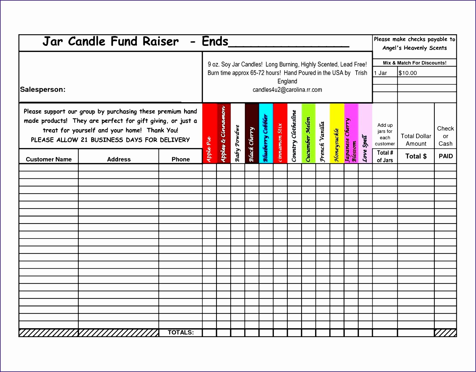 Clothing order form Template Excel Fresh 6 Microsoft Excel order form Template Exceltemplates