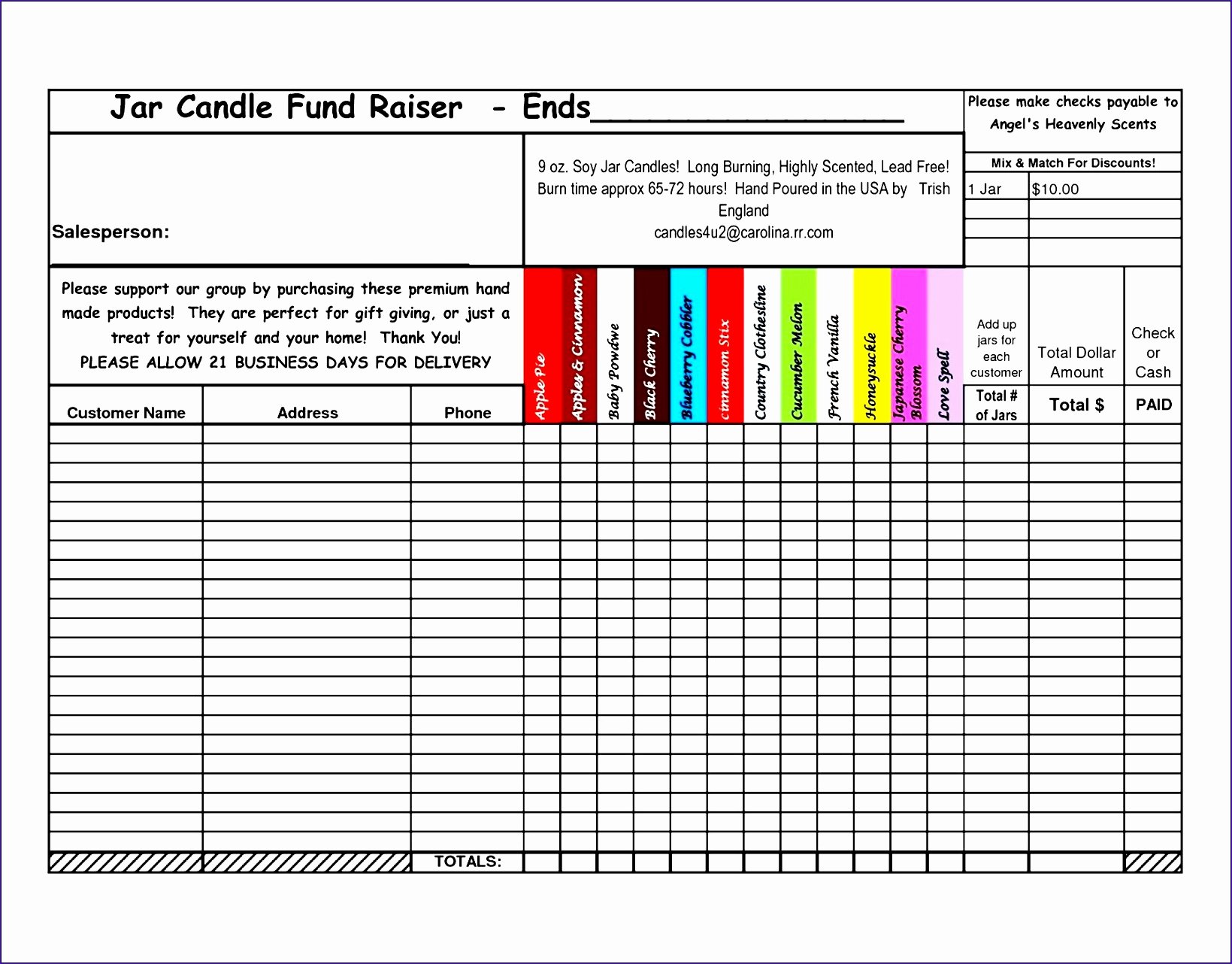 Clothing order form Template Excel Fresh 6 Microsoft Excel order form Template Exceltemplates