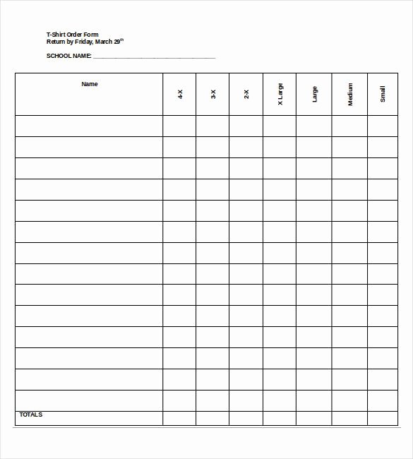 Clothing order form Template Free Unique Pin On Silhouette Cameo Ideas