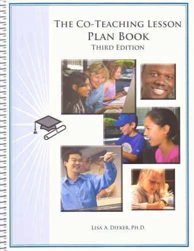 Co Teaching Lesson Plan Template Inspirational the Co Teaching Lesson Plan Book by Dieker Lisa A