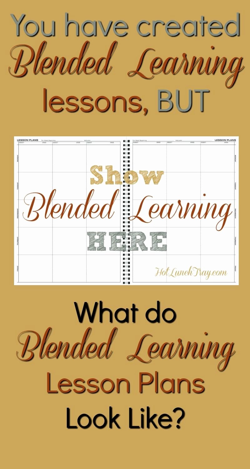 Co Teaching Lesson Plan Template Luxury Show Blended Learning In A Lesson Plan