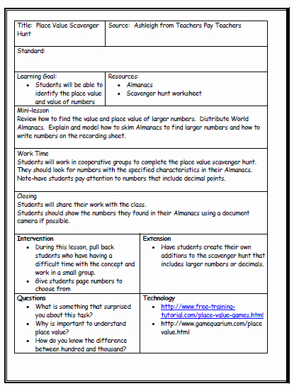 Co Teaching Planning Template Best Of Lesson Plan format Being A Teacher