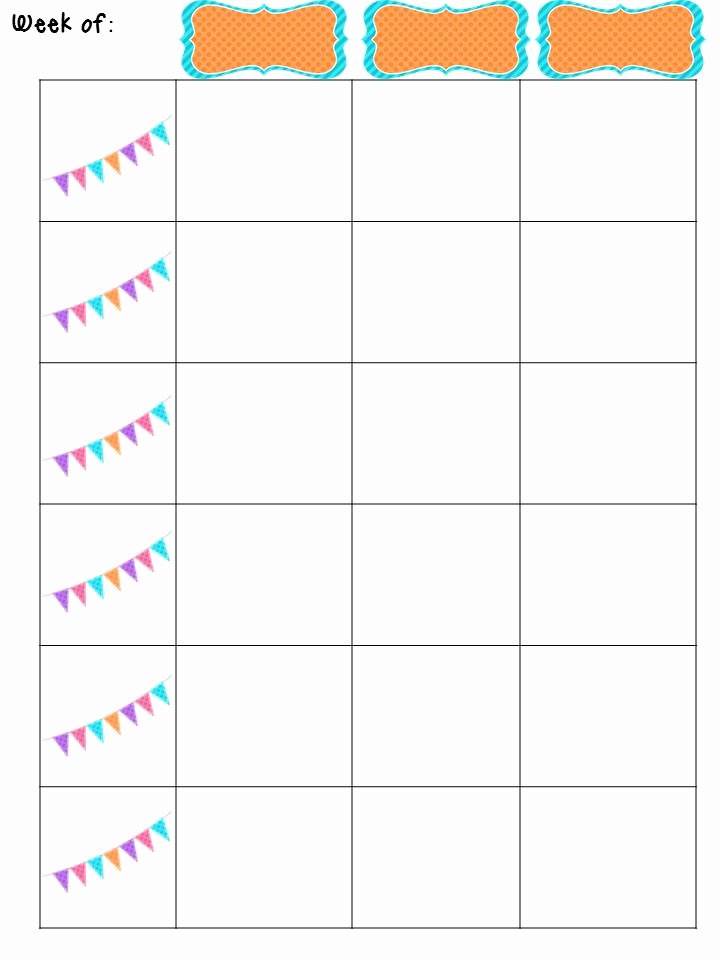 Co Teaching Planning Template Unique Mrs H S Resource Room Special Education Teacher Planner