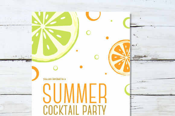 Cocktail Party Invitation Template Best Of Summer Cocktail Invitation Invitation Templates On