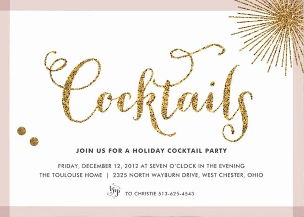 Cocktail Party Invitation Template Inspirational Cocktail Party Invitation Letter