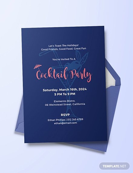 Cocktail Party Invitation Template Inspirational Free Garden Party Invitation Template Download 344