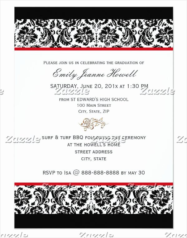 College Graduation Invitation Template Inspirational 40 Invitation Templates In Psd