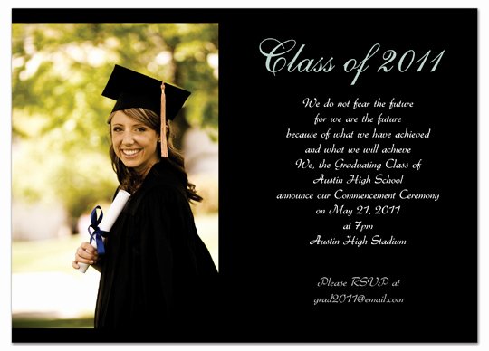 College Graduation Invitation Template Inspirational Graduation Invitations Easyday