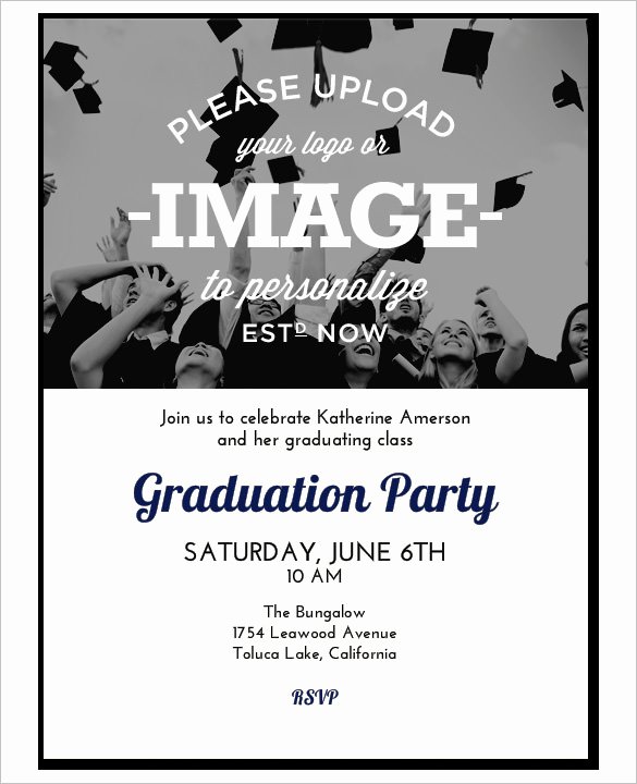 College Graduation Invitation Template Lovely 37 Invitation Templates Word Pdf Psd Publisher