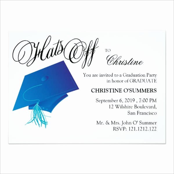 College Graduation Invitation Template Lovely 47 Dinner Invitation Templates Psd Ai