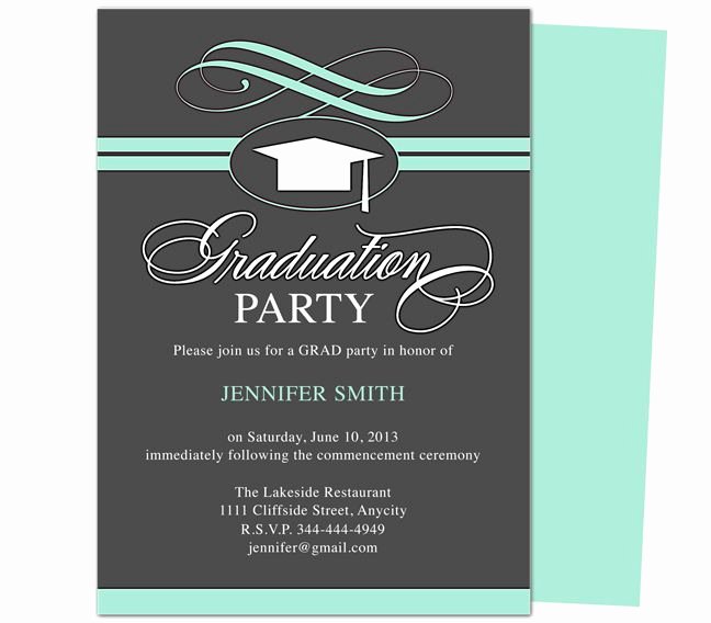 College Graduation Invitation Template Luxury 46 Best Printable Diy Graduation Announcements Templates