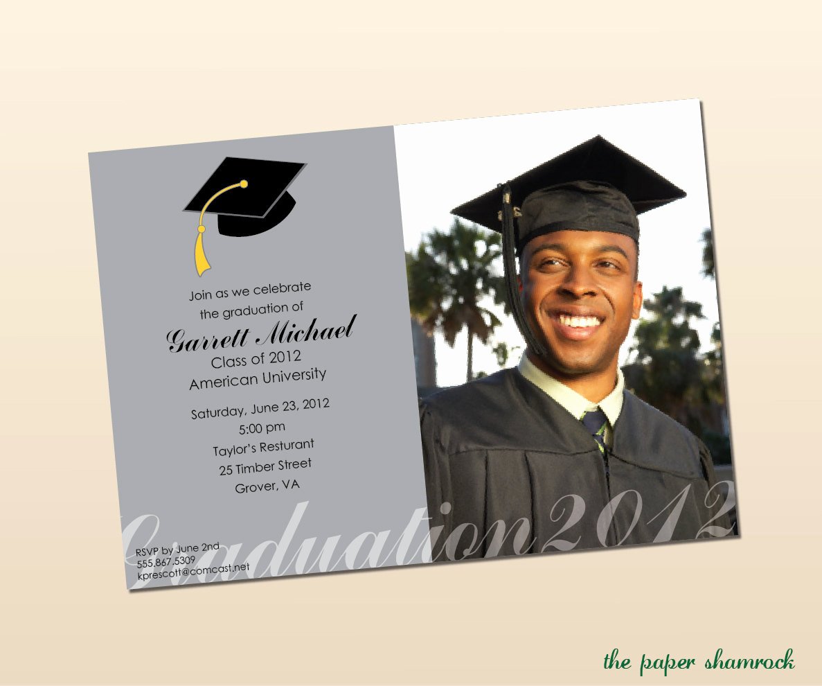 College Graduation Invitation Template Unique College Graduation Invitations Wording