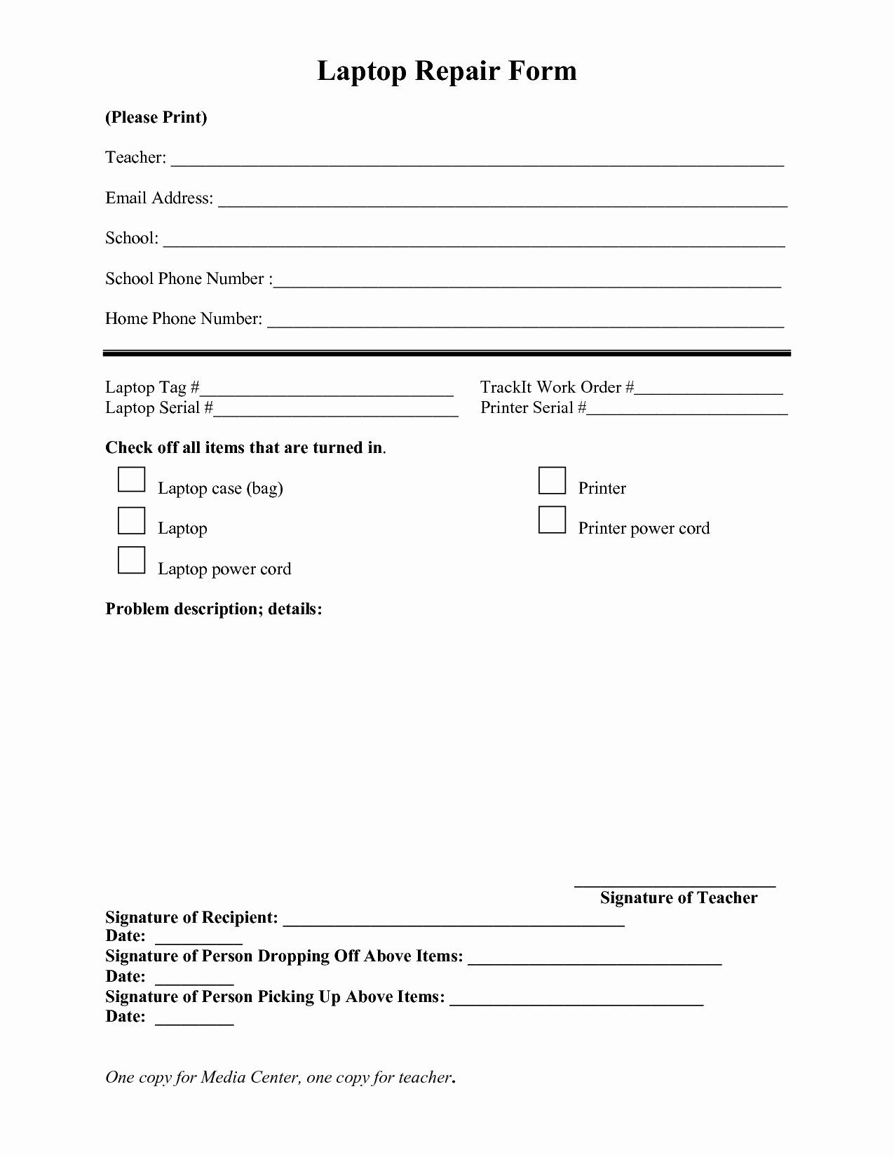 Computer Repair forms Template Inspirational Index Of Cdn 3 2008 574