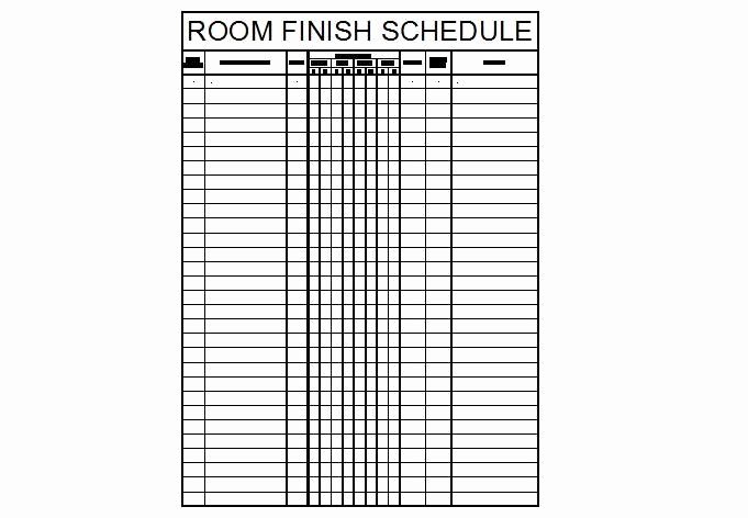 Construction Finish Schedule Template Fresh Iron Door Autocad