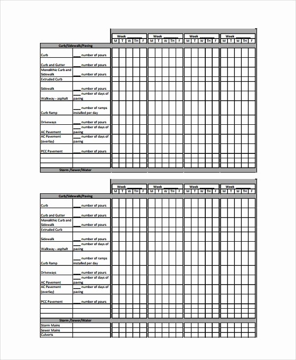 Construction Project Schedule Template Lovely Sample Construction Schedule Template 13 Free Documents