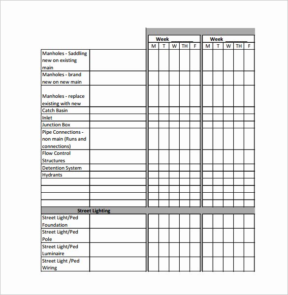 Construction Schedule Excel Template Free Best Of 17 Construction Schedule Templates Word Pdf Excel