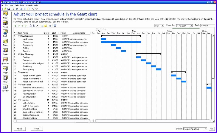 Construction Schedule Excel Template Free New 10 Free Excel Construction Schedule Template