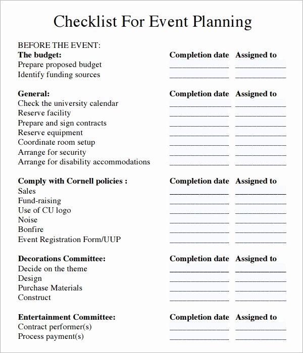 Corporate event Planning Template Awesome Corporate event Planning Checklist Template Anthony