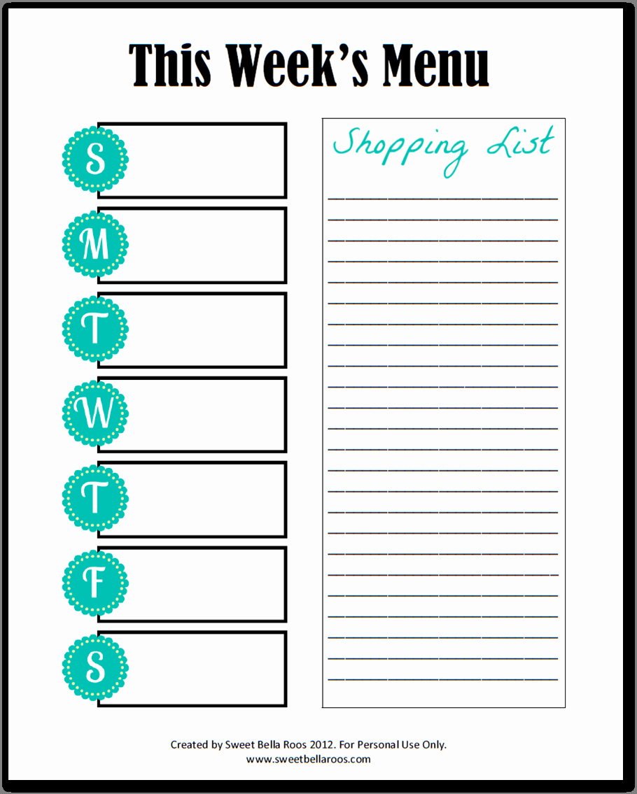 Create A Meal Plan Template Lovely is Menu Planning the Key to Reducing Food Waste