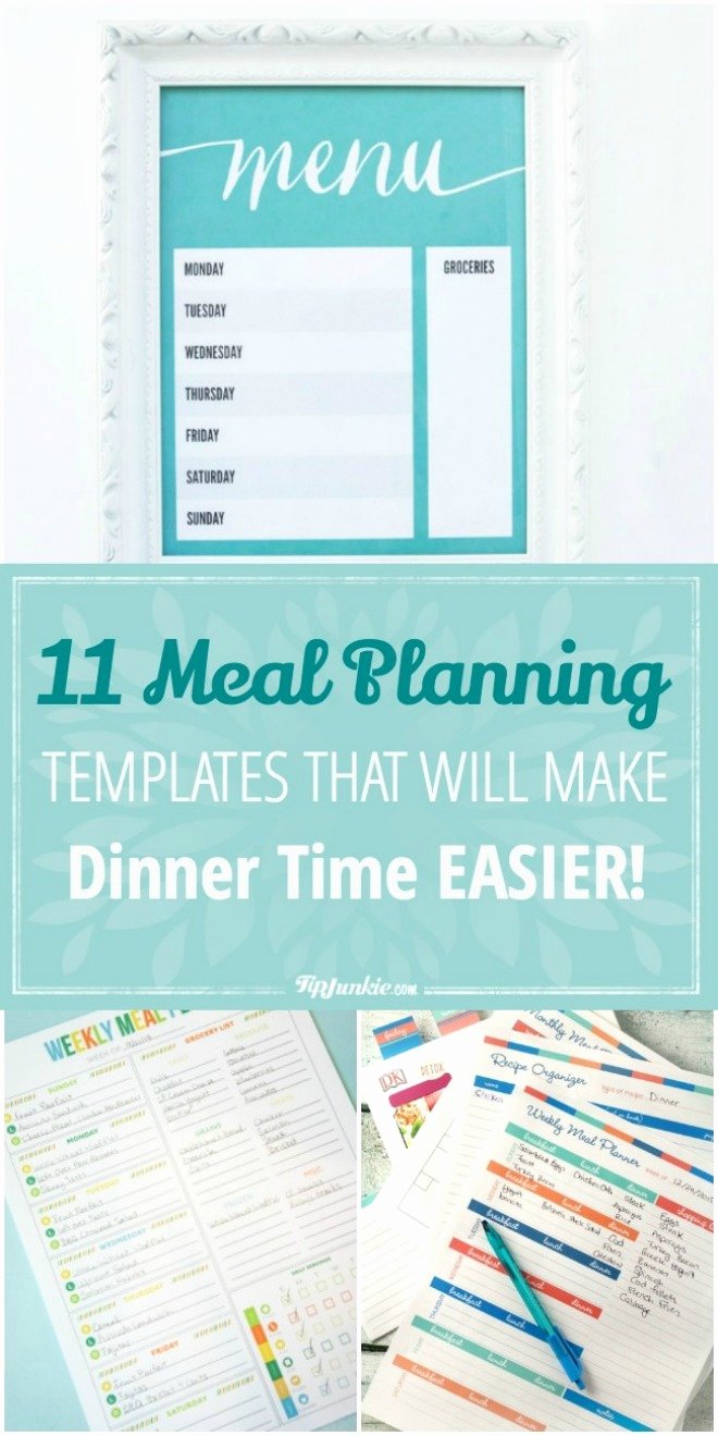 Create A Meal Plan Template New 11 Meal Planning Templates that Will Make Dinner Time