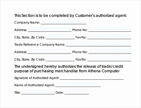 Credit Reference form Template Fresh 8 Trade Reference Templates Word Excel Fomats