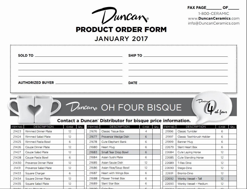 Customer order form Template Fresh Products order form Template