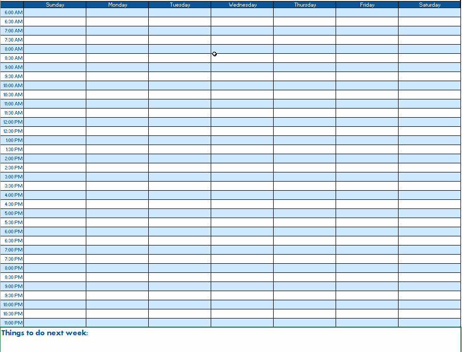 Daily Schedule Excel Template Unique Excel Template Daily Schedule Template by Excelmadeeasy