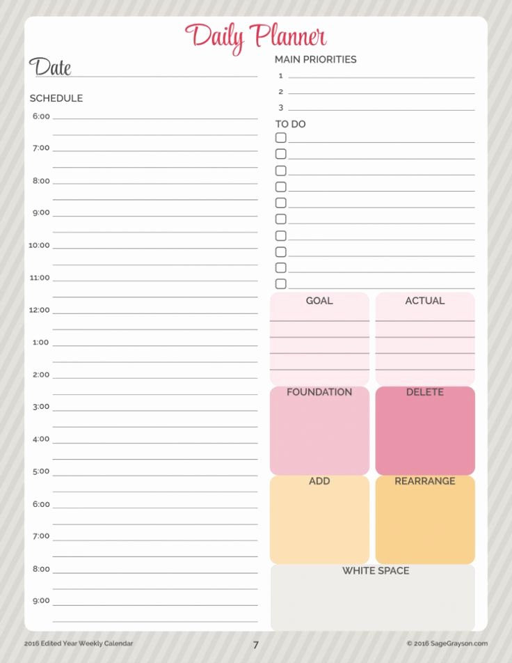 Daily Schedule Planner Template Best Of 85 Best Goodnotes Templates Images On Pinterest