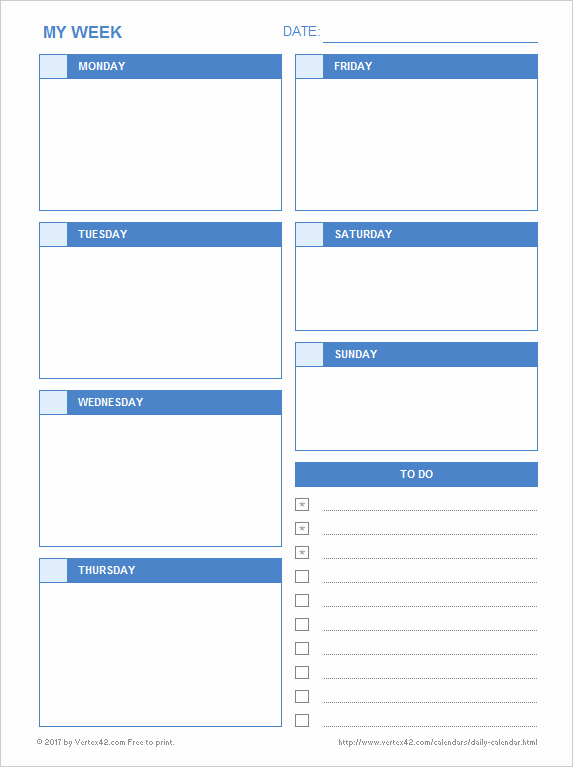 Daily Schedule Template Free Awesome 50 Calendar 2018 Templates Printable Word Pdf Excel