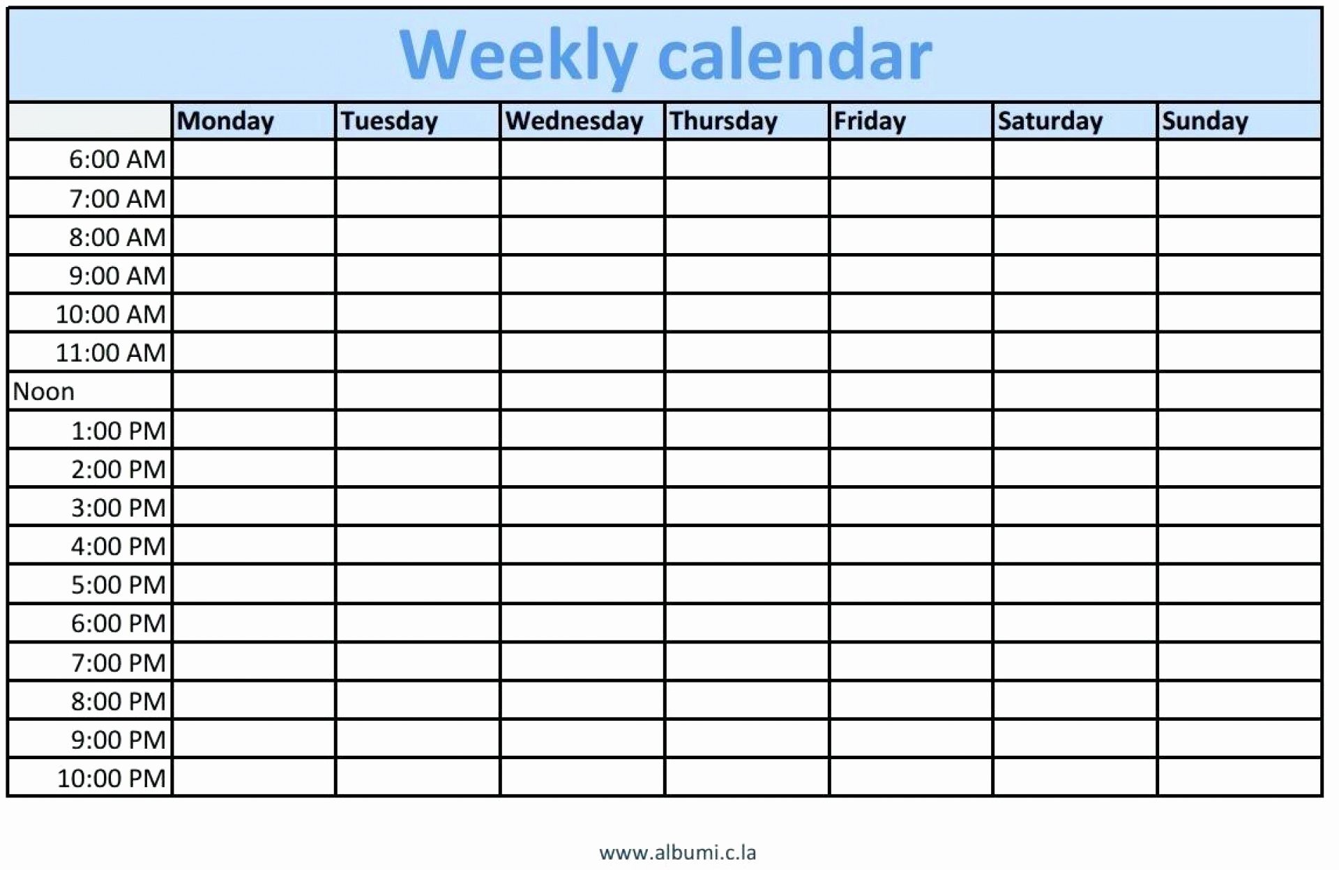 Daily Time Schedule Template Awesome Daily Calendar by Time