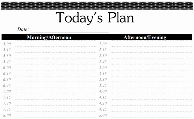 Daily Time Schedule Template New these Time Blocking Free Printable Planners Will Help You